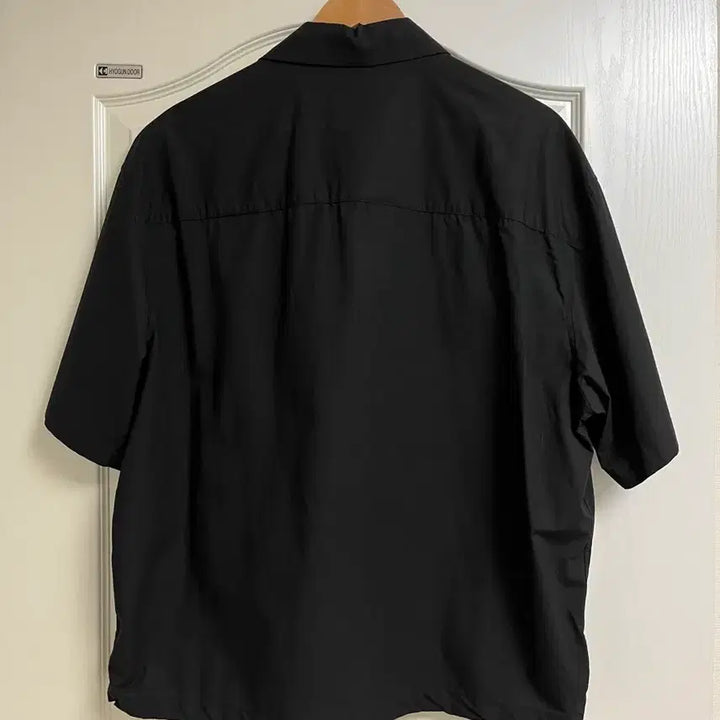 [BUNJANG] SIEG Black Pocket Short Sleeve Shirt (M) / SIEG 블랙 포켓 반팔 셔츠 M