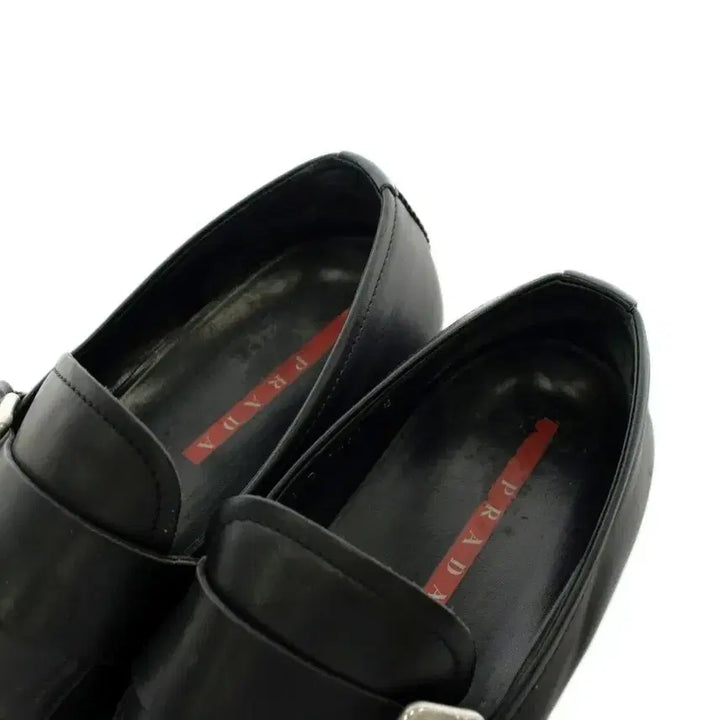 [BUNJANG] Prada Sport Archival Strap Leather Sneakers Black / 프라다 스포츠 아카이브 스트렙 레더 스니커즈