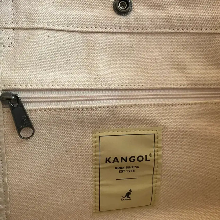 [BUNJANG] Kangol Canvas Tote Bag / 캉골 캔버스 토트백