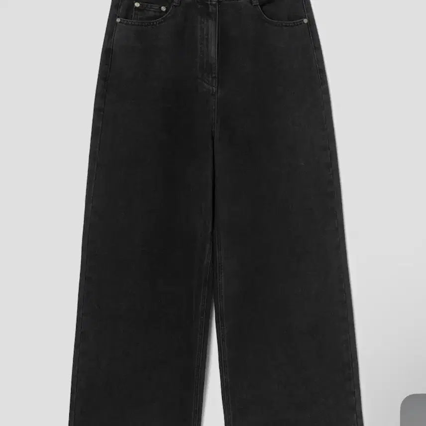 [BUNJANG] The Aperture Owen Wide Denim Pants Black / 디애퍼처 owen 와이드 데님 팬츠 블랙