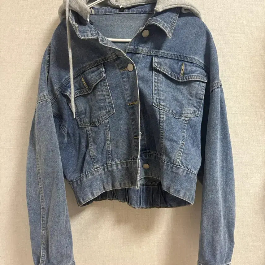 [BUNJANG] Denim Jacket and Skirt Set / 청자켓 청치마