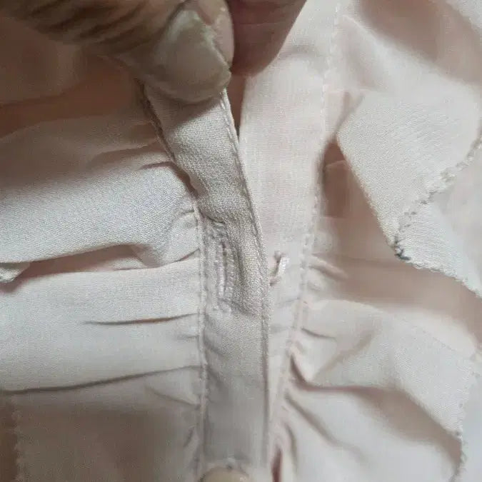 [BUNJANG] Japanese Vintage Rest Rose Blouse / 일본 빈티지 레스트 로즈 블라우스