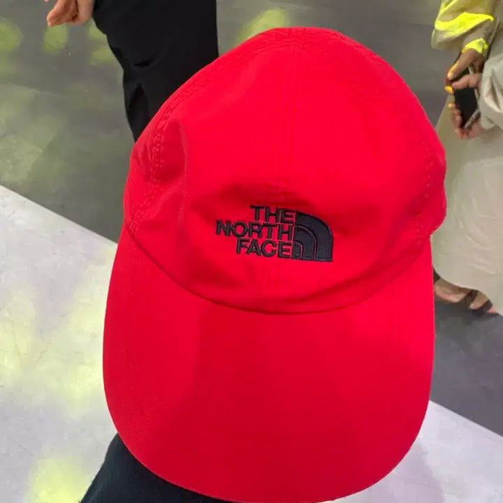 [BUNJANG] Vintage The North Face Red Ball Cap / 빈티지 노스페이스 레드 볼캡
