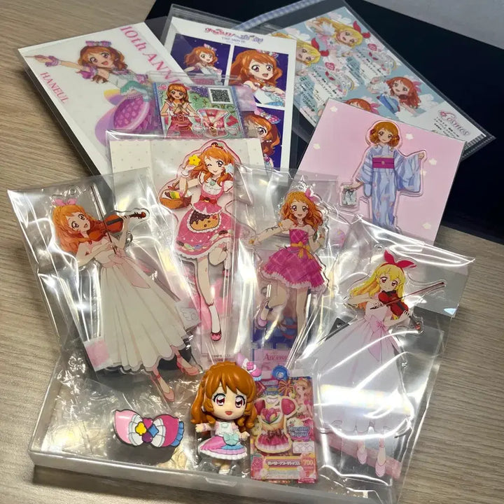 [BUNJANG] Aikatsu! Akari Izumo &amp; Hoshimiya Ichigo Acrylic Standee Bundle Set (First Edition) / [급처 일괄판매]아이카츠 아카리 위주 아이엠스타 하늘 특전 아크릴