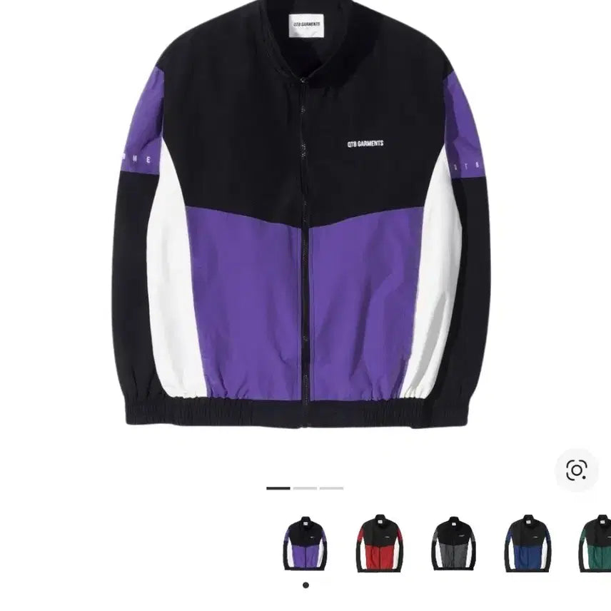 [BUNJANG] QT8 GARMENTS Color Block Windbreaker Jacket / QT8 GARMENTS 컬러 블록 바람막이 S