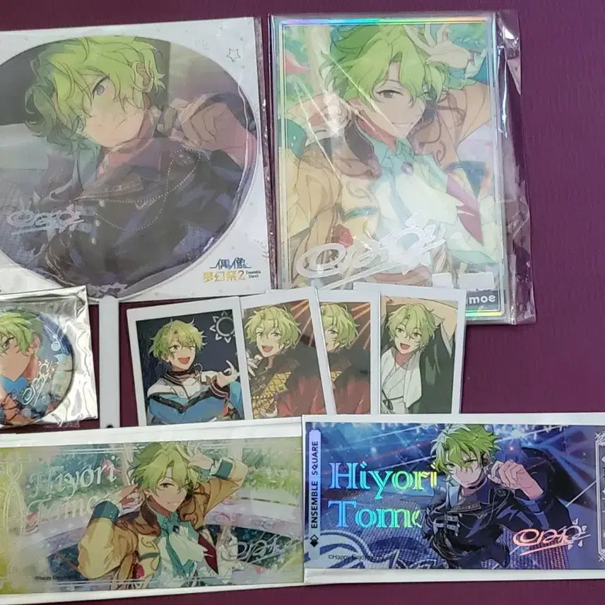 [BUNJANG] Ensemble Stars Tomoe Hiyori Merchandise Bundle Set / 앙상블스타즈 히요리 토모에 굿즈 일괄