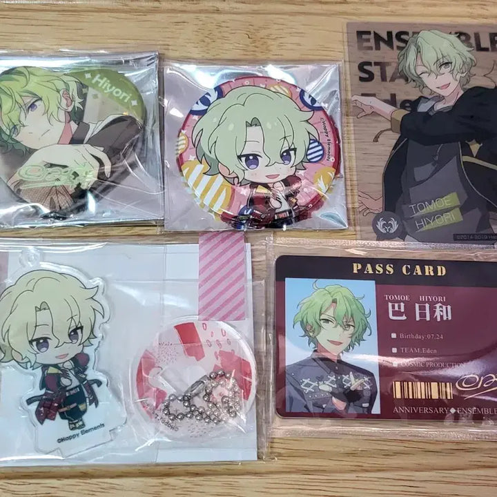 [BUNJANG] Ensemble Stars Tomoe Hiyori Merchandise Bundle Set / 앙상블스타즈 히요리 토모에 굿즈 일괄