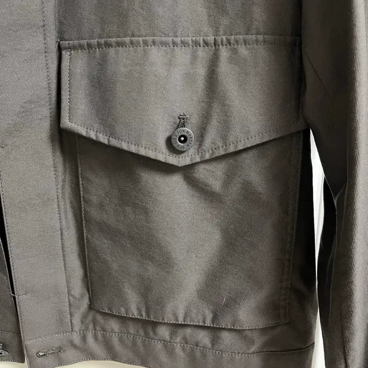 [BUNJANG] Jiyeuk Work Jacket Khaki M / 지이크 워크 자켓 M 카키색