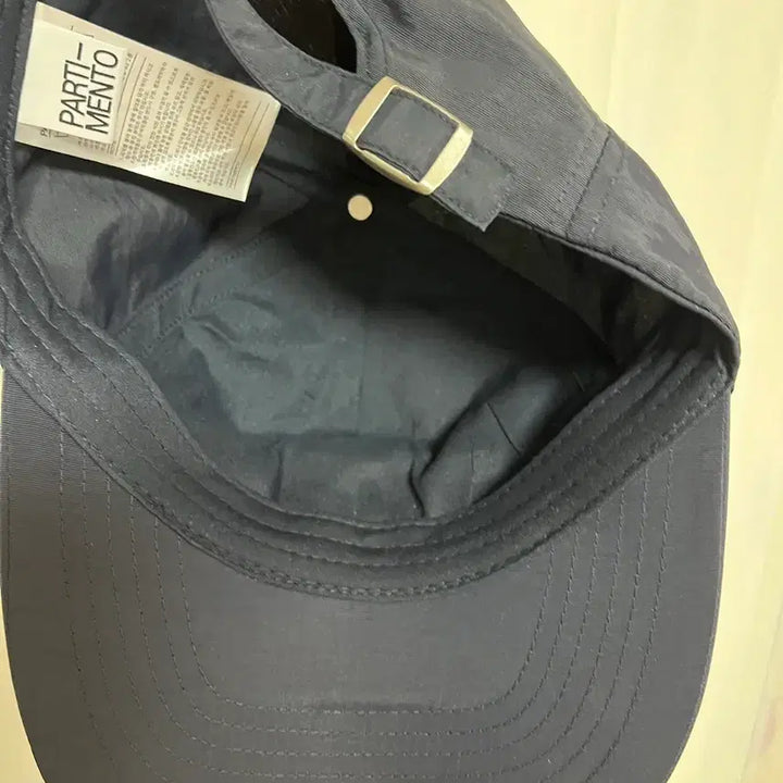 [BUNJANG] Partimento Navy Embroidered Logo Ball Cap / 파르티멘토 볼캡