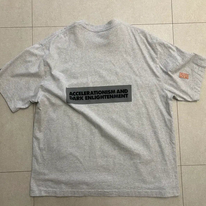 [BUNJANG] ENDS AND MEANS UOD Tee Ash XL / 엔즈앤드민즈/UOD Tee(Ash, XL)