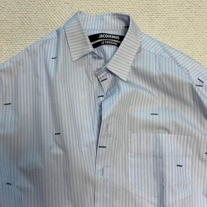 [BUNJANG] Jacquemus Simon Stripe Shirt 48 / (급처) 자크뮈스 simon 스트라이프 셔츠 48
