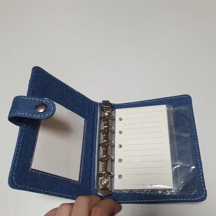 [BUNJANG] Hello Kitty Denim Diary Binder / 키티 데님 다이어리 바인더