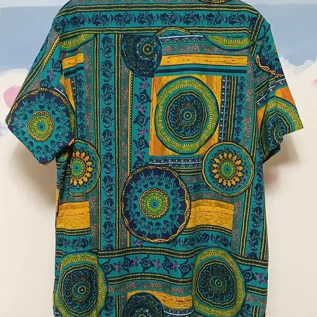 [BUNJANG] Two-Sided Paisley Half-Sleeve Shirt XXL / (XXL) TWO SIDED 페이즐리 1/2 셔츠 반팔