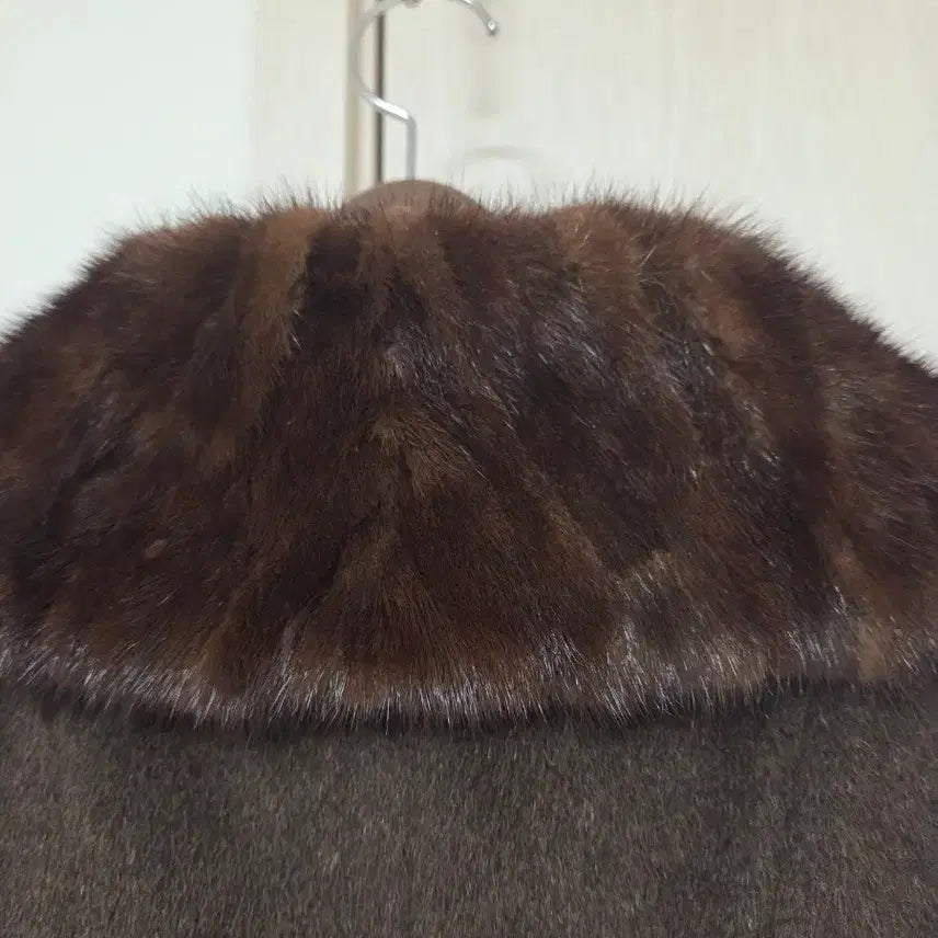 [BUNJANG] Son Jung Wan Mink Fur Coat / 손정완 밍크카라롱코트