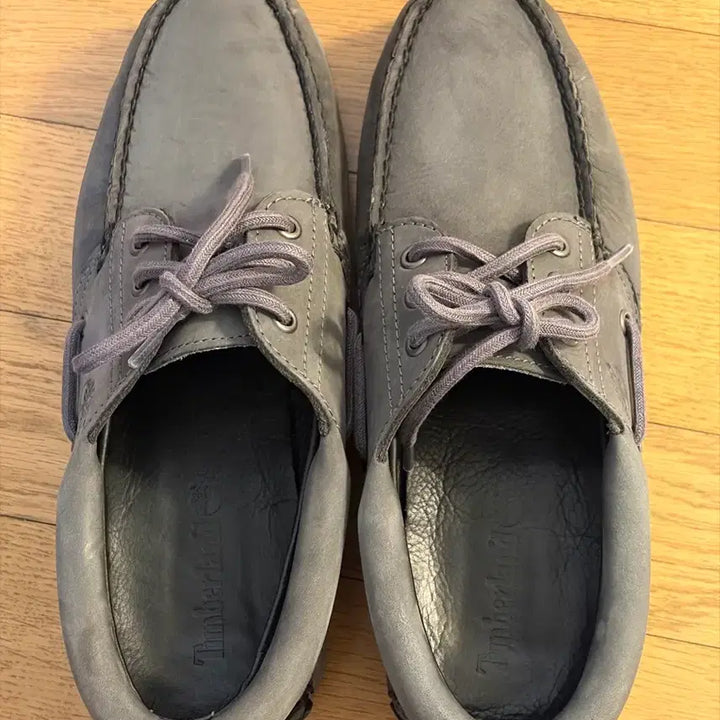 [BUNJANG] Timberland 3-Eye Boat Shoes Charcoal Grey / 팀버랜드 3아이 보트 슈즈(260 사이즈)