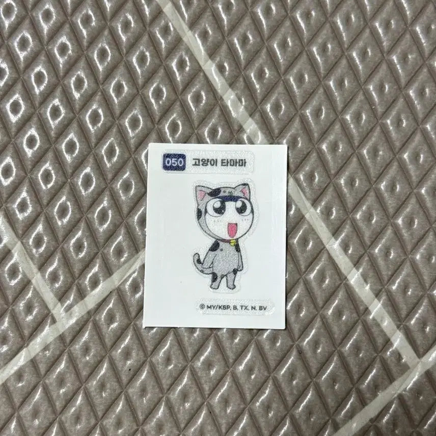 [BUNJANG] Tamama Cat Ttibu Seal Sticker / 타마마 고양이 띠부씰