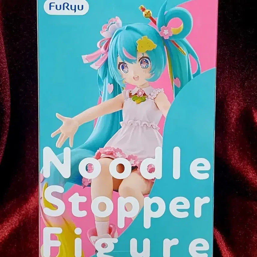 [BUNJANG] Miku 10th Anniversary Furyu Noodle Stopper Figure / 미쿠 10주년 후류 누들스토퍼 피규어
