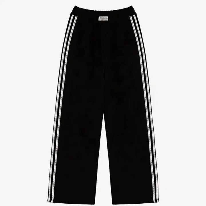 [BUNJANG] Rockcake Lace-line Two-way Jogger Pants / 락케이크 레이스라인 투웨이 조거팬츠