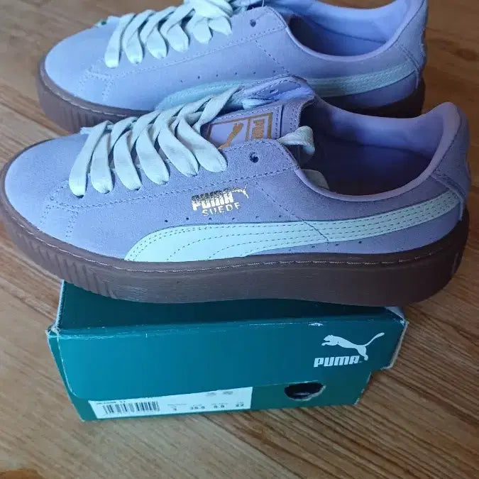 [BUNJANG] Puma Suede Platform Lavender Women&