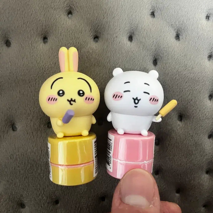 [BUNJANG] Chiikawa Usagi Figure Set / 치이카와, 우사기, 하치와레 스탬프 피규어 세트