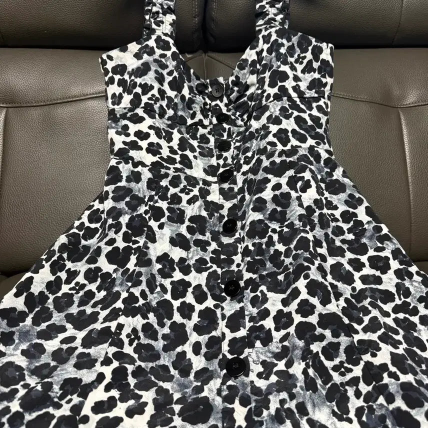[BUNJANG] Zara Leopard Print Maxi Dress / 자라 호피원피스 여름원피스 롱원피스
