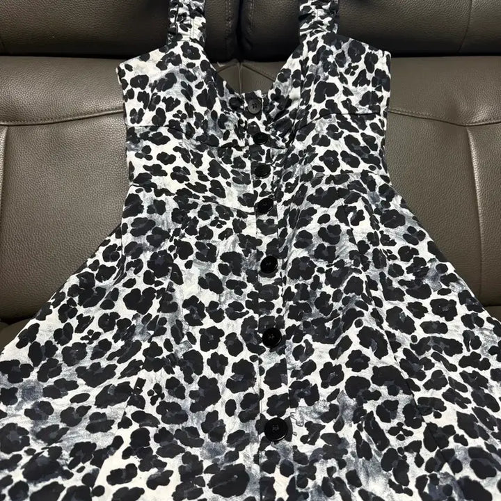 [BUNJANG] Zara Leopard Print Maxi Dress / 자라 호피원피스 여름원피스 롱원피스
