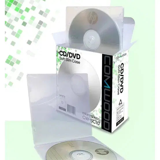 [BUNJANG] CD/DVD Slim Soft Case Bundle (6 pcs) / cd 케이스 dvd 연질 슬림 소프트 케이스 6개 일괄