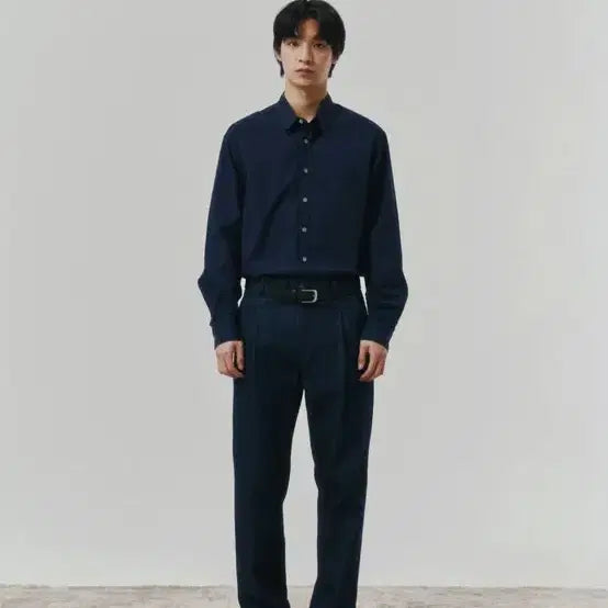 [BUNJANG] Steven Alan One-Tuck Straight Denim Pants (Indigo Dark) / 원턱 스트레이트 데님 팬츠 L (INDIGO DARK)