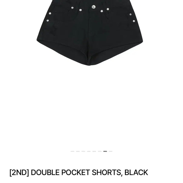 [BUNJANG] Bohemian Seoul Double Pocket Shorts Black L / (새상품) 보헤미안서울 더블 포켓 쇼츠 블랙 L