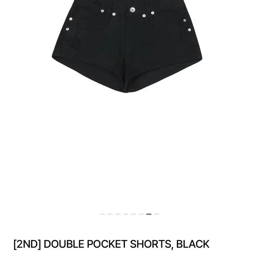 [BUNJANG] Bohemian Seoul Double Pocket Shorts Black L / (새상품) 보헤미안서울 더블 포켓 쇼츠 블랙 L