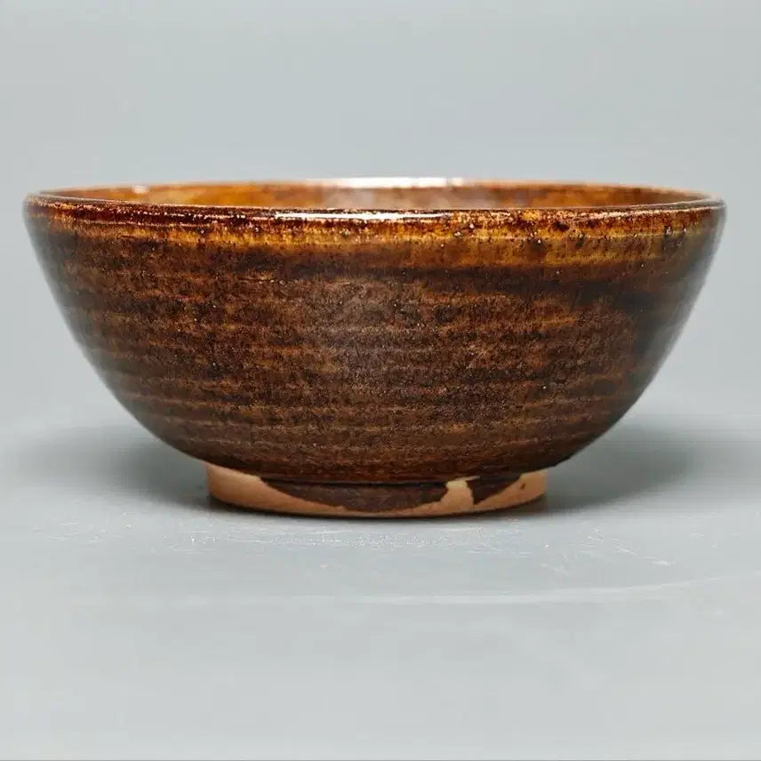 [BUNJANG] Yuan Dynasty Celadon Glazed Twin Fish Decorated Tea Bowl / 원대 원나라 미황유 쌍어문 찻잔 다완 출토품(진품)