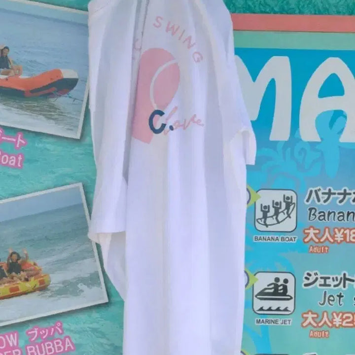 [BUNJANG] CLLOB Heart T-Shirt Ivory / (새상품) 클로브 Heart 티셔츠