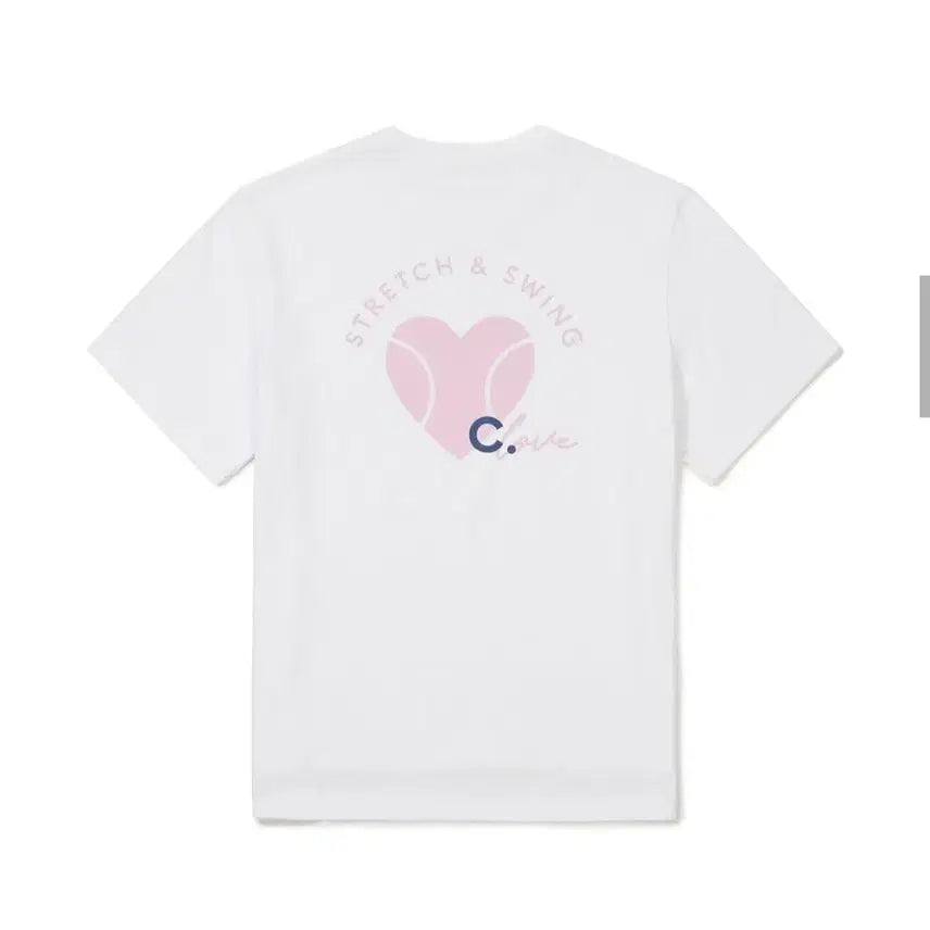 [BUNJANG] CLLOB Heart T-Shirt Ivory / (새상품) 클로브 Heart 티셔츠