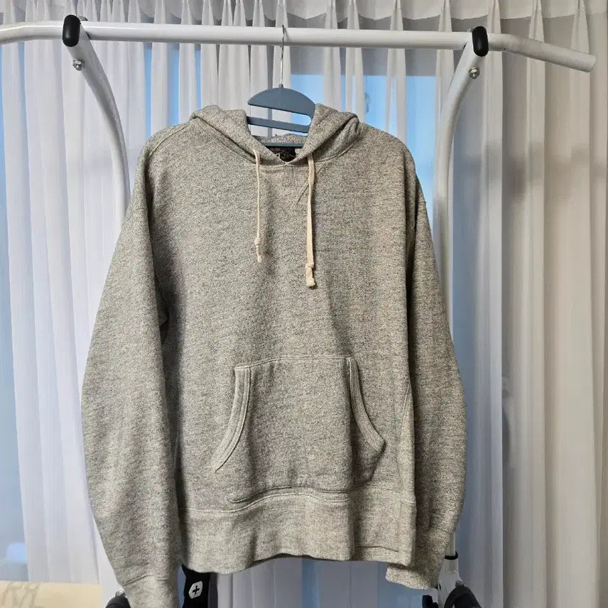 [BUNJANG] RRL Fleece Hoodie Athletic Grey M Size / RRL 플리스 후디, 애슬래틱 그레이 헤더, M size