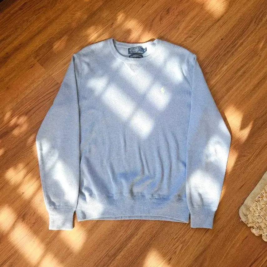[BUNJANG] Polo Ralph Lauren Embroidered Pony Cotton Knit Sweater / 폴로 랄프로렌 포니 자수 코튼 니트 스웨터