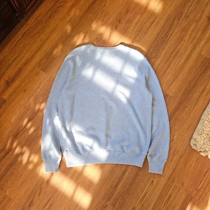 [BUNJANG] Polo Ralph Lauren Embroidered Pony Cotton Knit Sweater / 폴로 랄프로렌 포니 자수 코튼 니트 스웨터