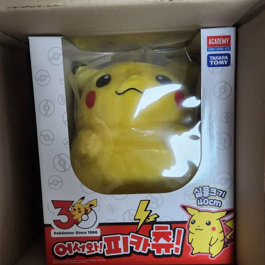 [BUNJANG] Pokemon 30th Anniversary Fat Pikachu Figure / 어서와 피카츄 30주년 뚱카츄