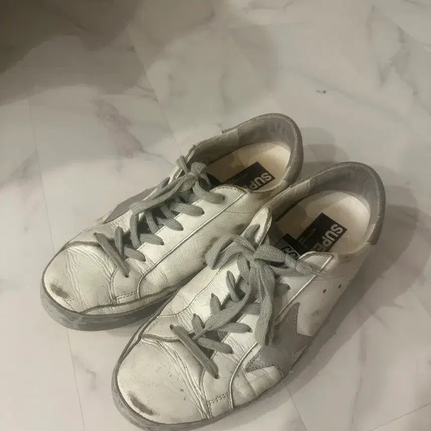 [BUNJANG] Golden Goose Superstar Vintage Sneakers / 골든구스 슈퍼스타 40 급처