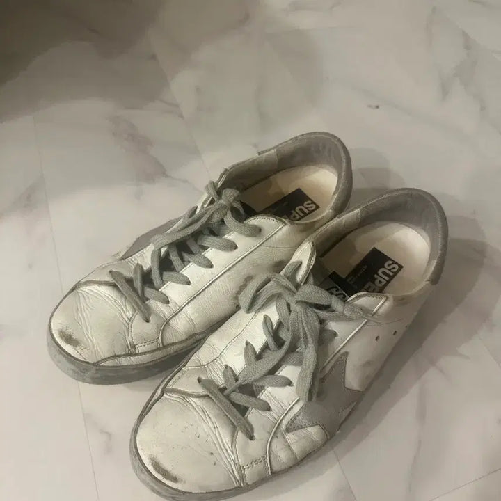 [BUNJANG] Golden Goose Superstar Vintage Sneakers / 골든구스 슈퍼스타 40 급처
