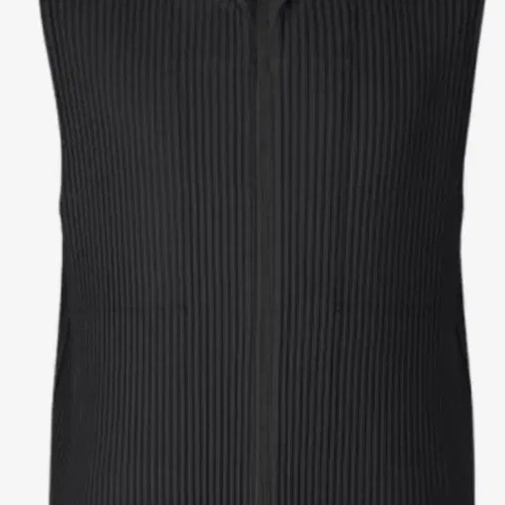 [BUNJANG] Homme Plissé Issey Miyake Zip-Up Vest Black Size 4 / 옴므플리세 이세이미야케 집업 베스트 블랙4사이즈