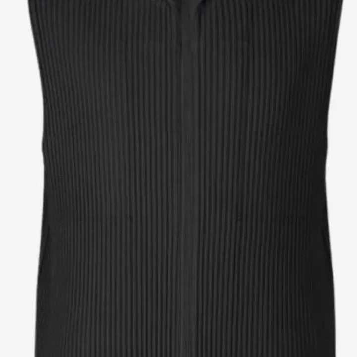 [BUNJANG] Homme Plissé Issey Miyake Zip-Up Vest Black Size 4 / 옴므플리세 이세이미야케 집업 베스트 블랙4사이즈