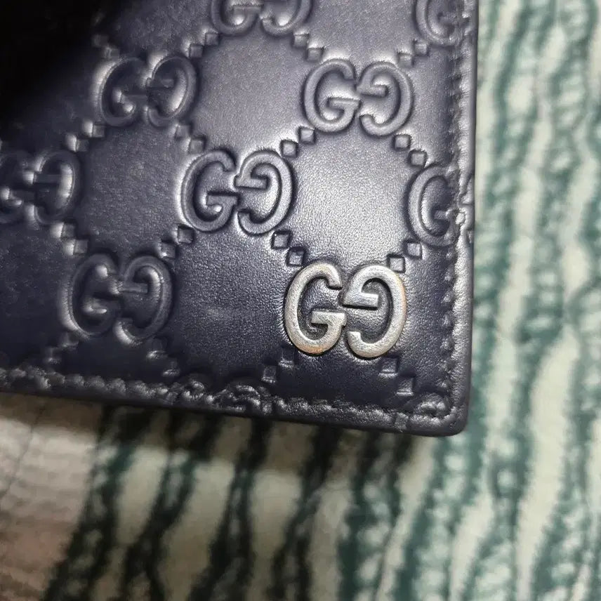 [BUNJANG] Gucci GG Microguccissima Bifold Wallet / 구찌 GG 로고 마이크로시마 반지갑