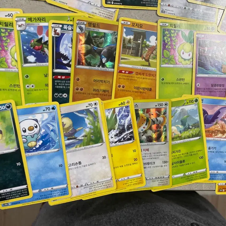 [BUNJANG] Pokemon Card General Set 69 Cards Bundle Set / 포켓몬카드 / 일반 / 69장 / 일괄