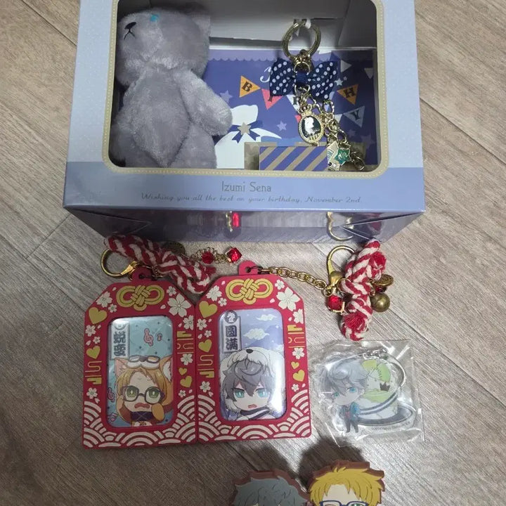 [BUNJANG] Ensemble Stars Sena Izumi Birthday Bear &amp; Goods Bundle / [탈덕처분]앙스타 세나이즈미 생일곰 이즈마코 굿즈 등등 처분합니다