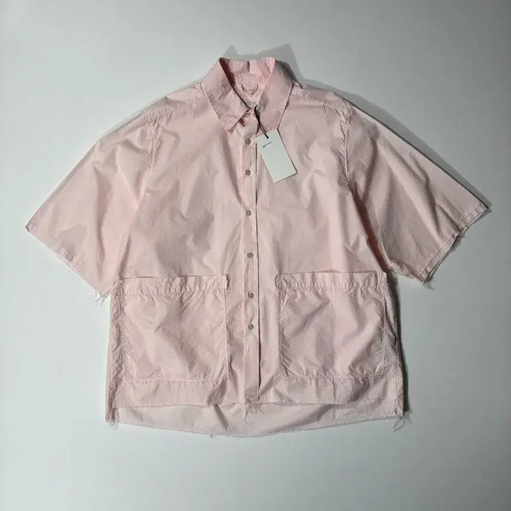 [BUNJANG] CAMIEL FORTGENS Boxy Shirt Pink L / 카미엘 포트젠스 박시 셔츠 핑크 L사이즈
