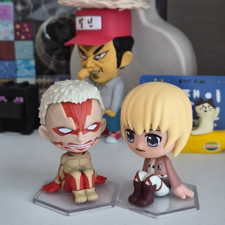 [BUNJANG] Young Toys Attack on Titan Bubble Hero Armored Titan Armin / 진격의거인 영실업 버블히어로 갑옷거인 아르민