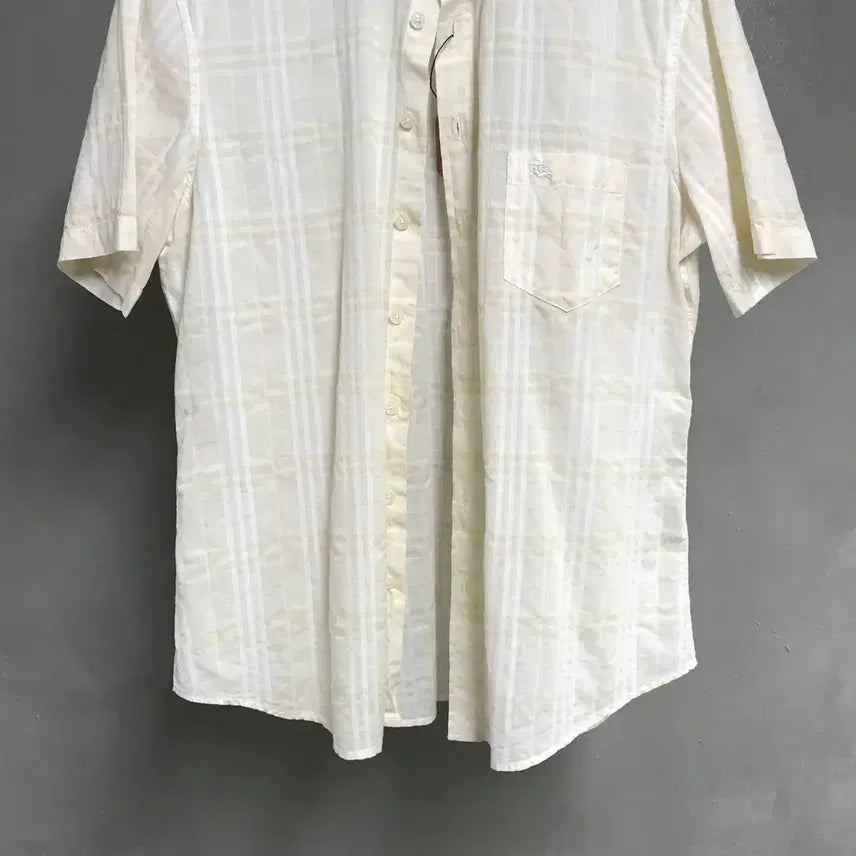 [BUNJANG] Burberry Short Sleeve Shirt XL / 버버리 반팔 셔츠 XL