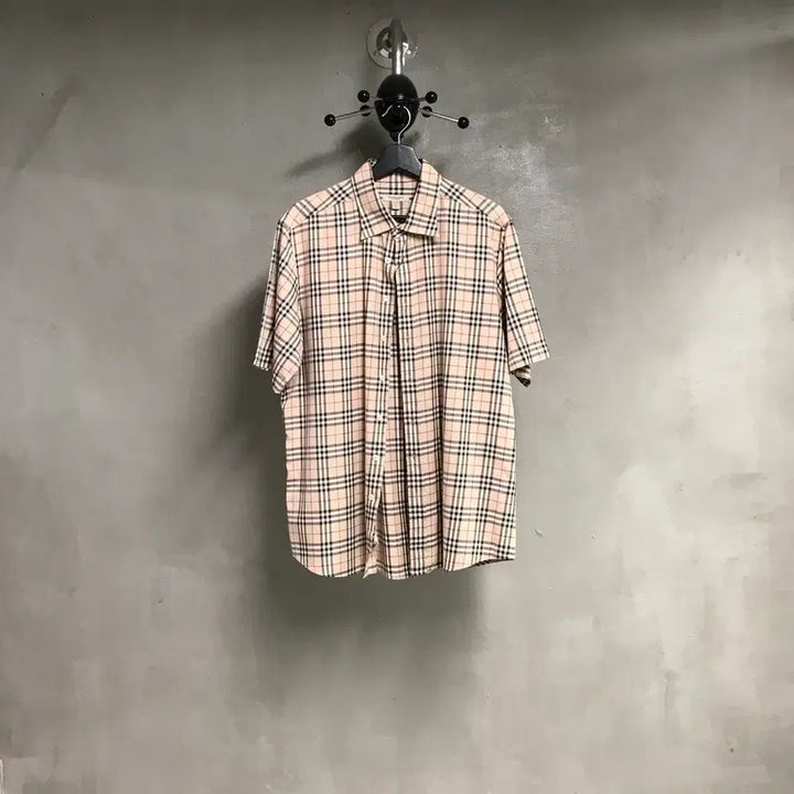 [BUNJANG] Burberry Short Sleeve Shirt XL / 버버리 반팔 셔츠 XL
