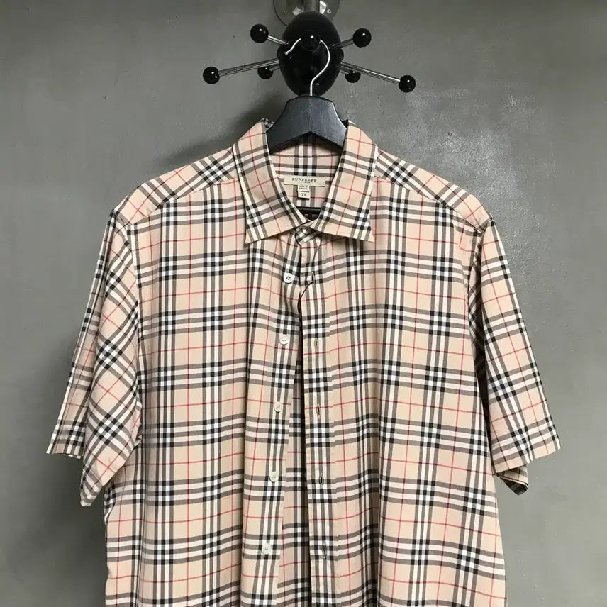 [BUNJANG] Burberry Short Sleeve Shirt XL / 버버리 반팔 셔츠 XL