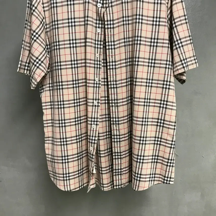 [BUNJANG] Burberry Short Sleeve Shirt XL / 버버리 반팔 셔츠 XL